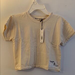 Michael Stars Beige Short Sleeve Tee